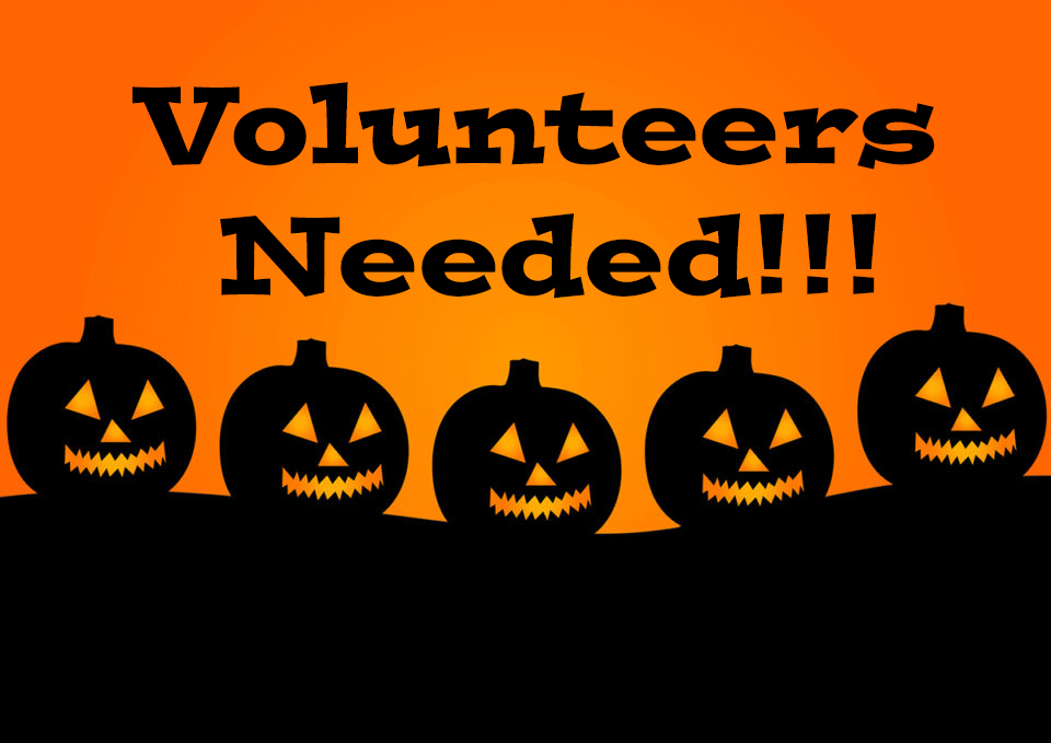 volunteers needed!