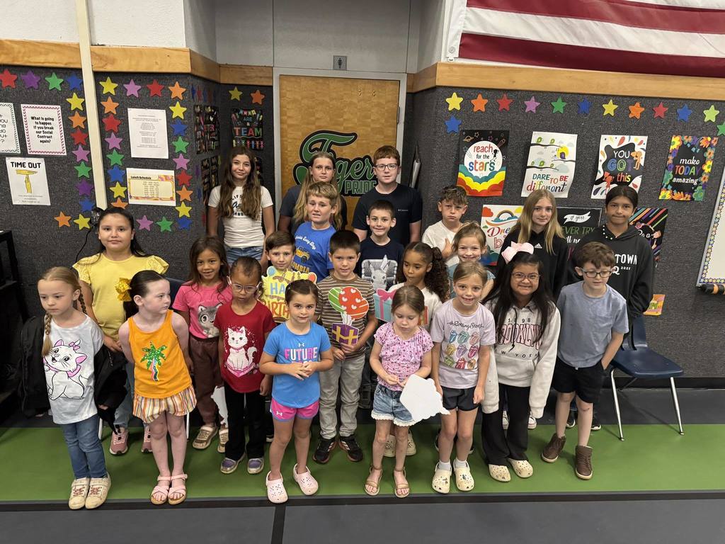 July Birthday students