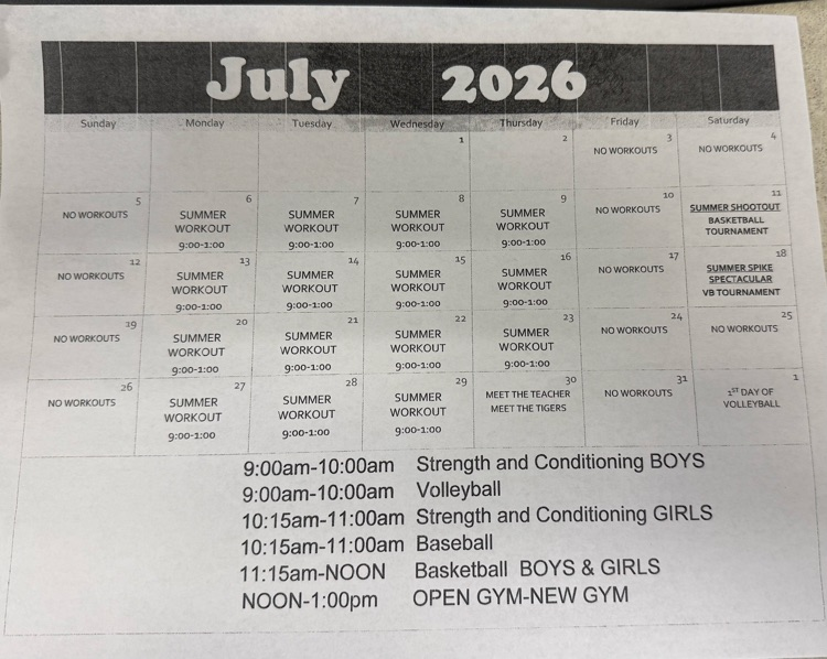 summer workout