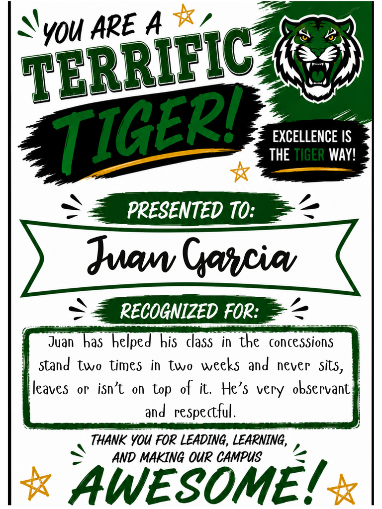 shout out - juan garcia