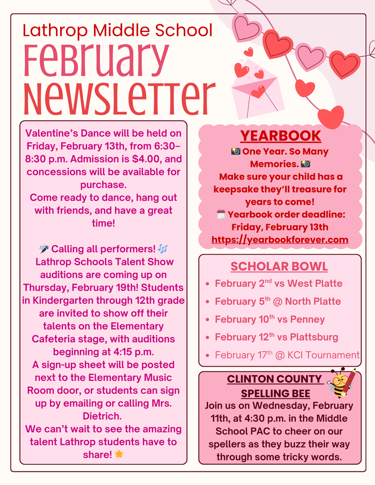 February Newsletter