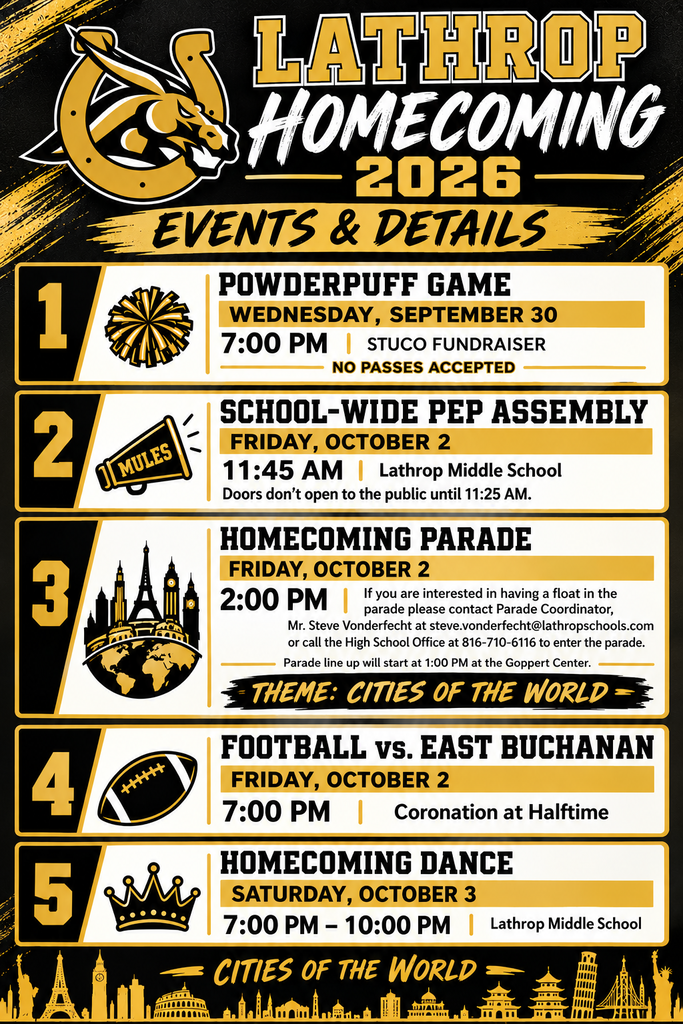 2026 Homecoming Information