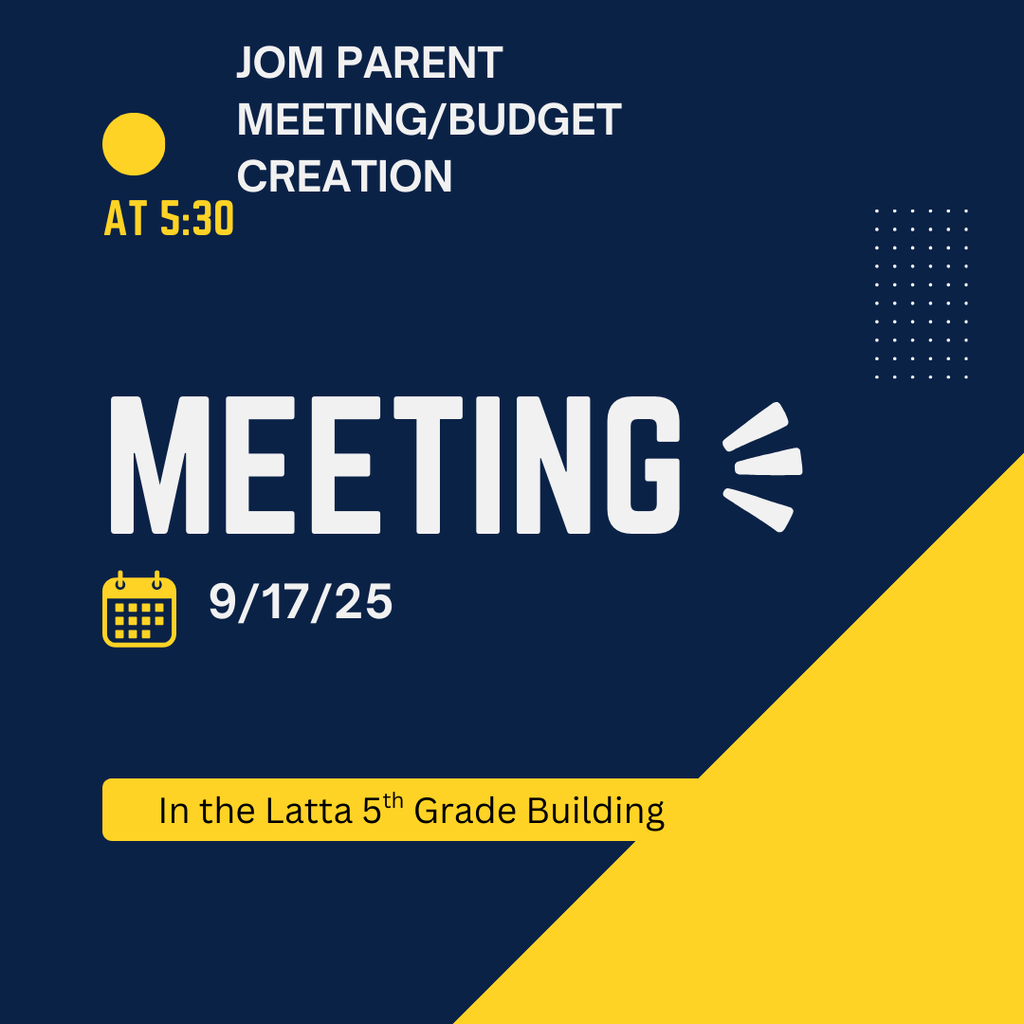 JOM Parent Meeting