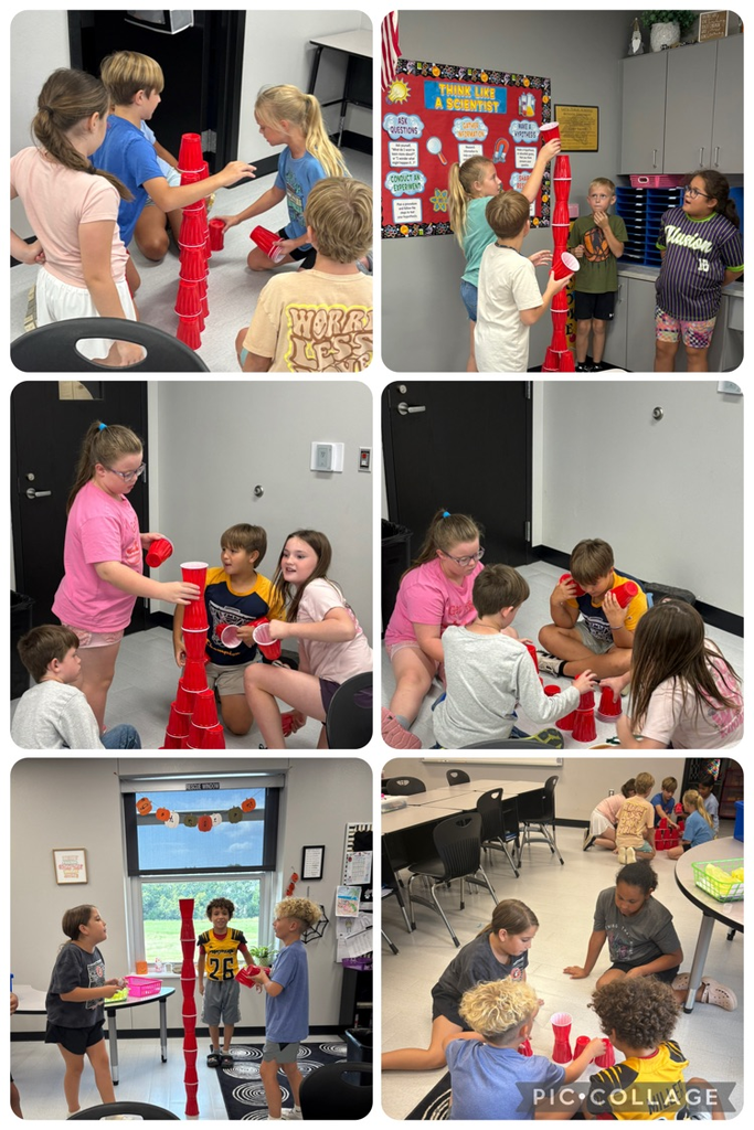 Mrs. Johnston’s 4th Grade Science Class learned about Mindsets in Science last week. They had to have a Growth Mindset, resilience, curiosity, persistence, and creativity to build the tallest tower. 