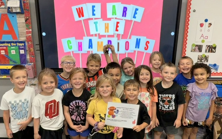 Latta TK was awarded the Brag Tag this week by Coach Senkel and Coach B!!! 🙌