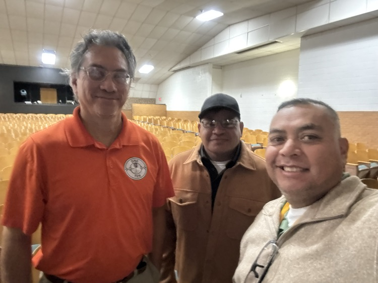 We would like to thank Bo Whitekiller and Cliff Tanyan for speaking to the high school and middle school Latta Native American clubs today. Thanks Bo for sharing your work and life experiences with our kids today.