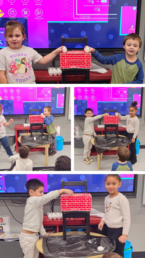 This week Pre-K learned all about Nursery Rhymes. Today was Humpty Dumpty Day and they got to learn the Science behind boiled vs raw eggs!