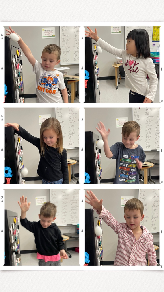 This week Pre-K learned all about Nursery Rhymes. Today was Humpty Dumpty Day and they got to learn the Science behind boiled vs raw eggs!