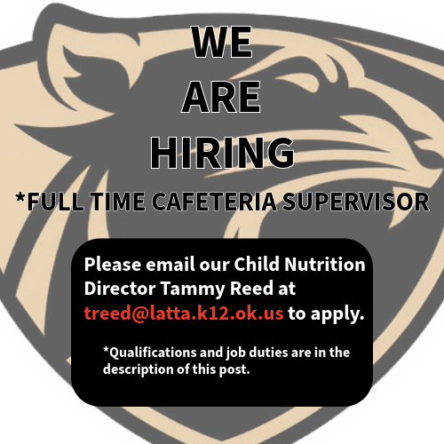 Latta now hiring
