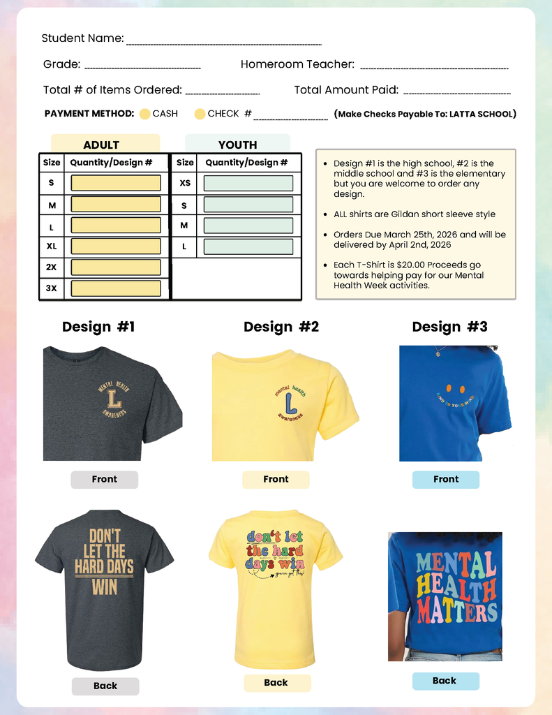 ESMSHS Mental Health Shirt Order Form-Final