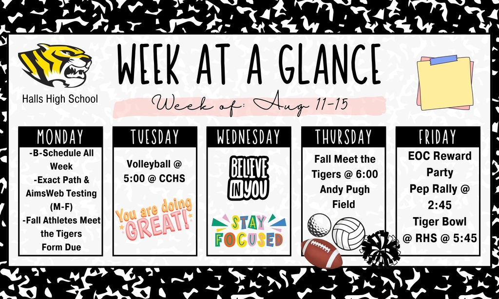 Week of Aug 11-15