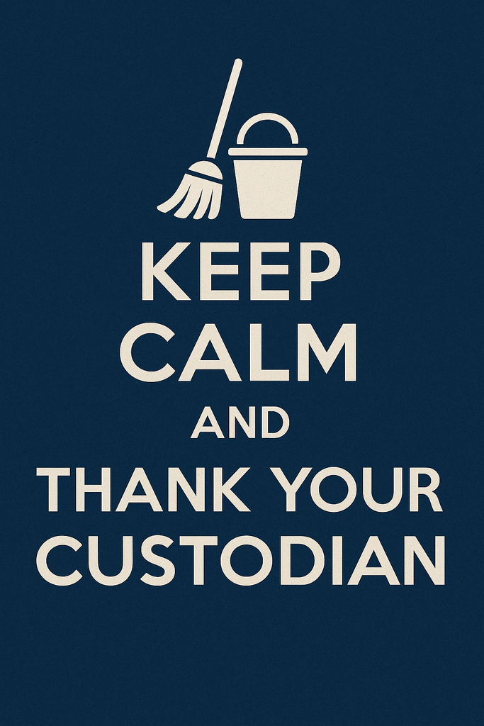 keep calm custodian