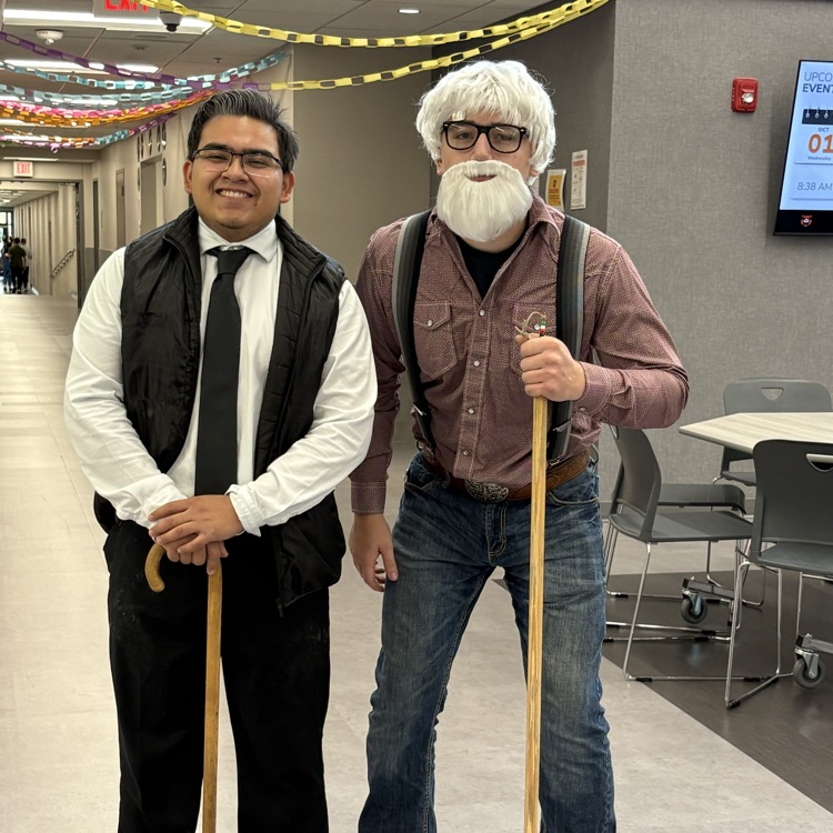 Seniors dress like senior citizens