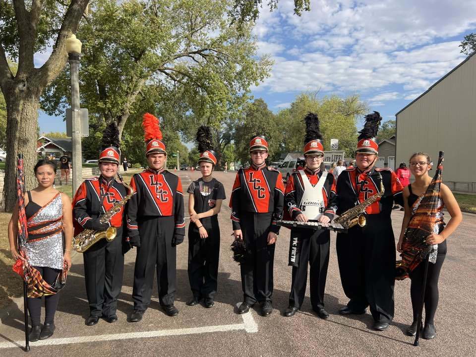 Marching Band and Color Guard