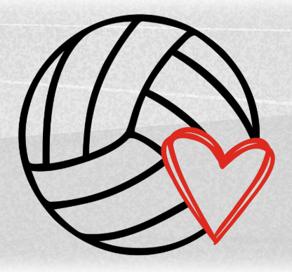 volleyball heart