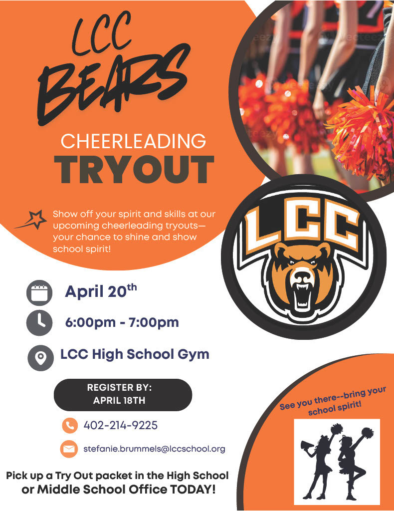cheer tryout flyer 2026