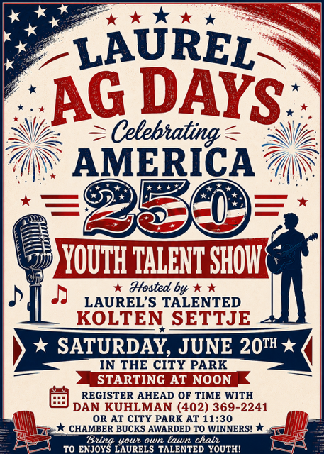 youth talent flyer