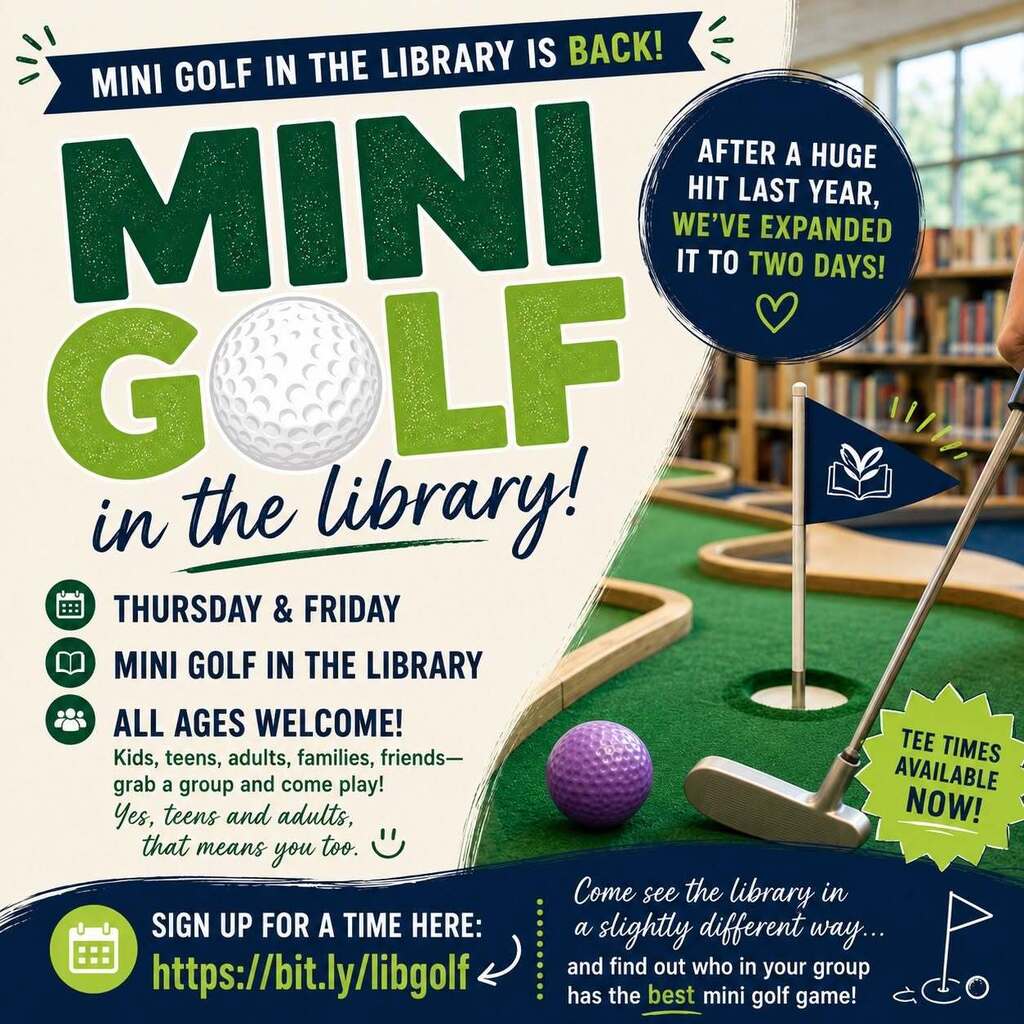 mini golf library