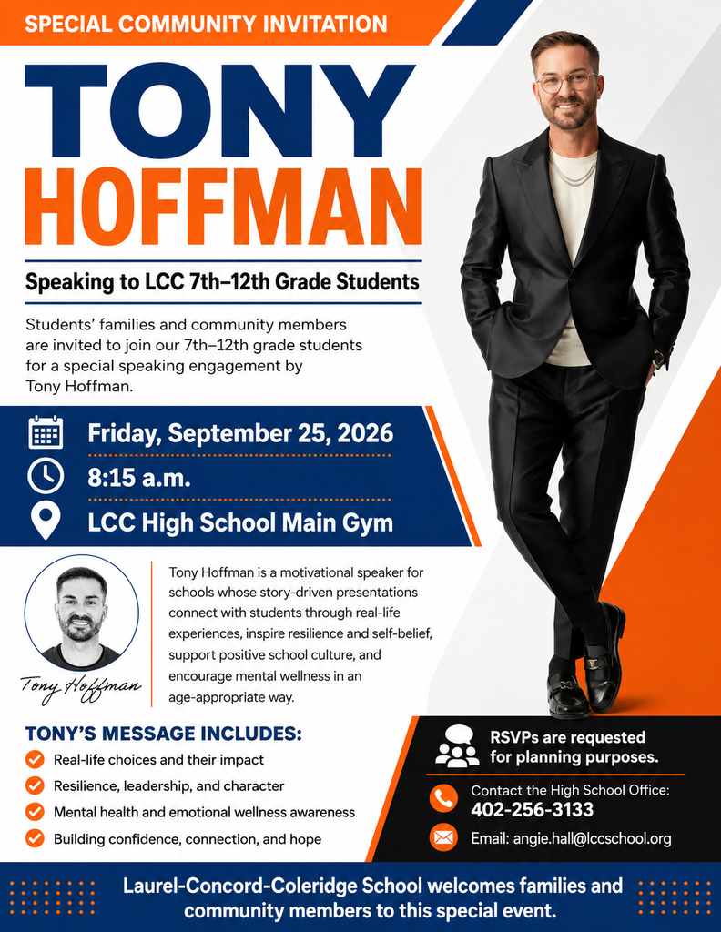 Tony Hoffman Invite Flyer
