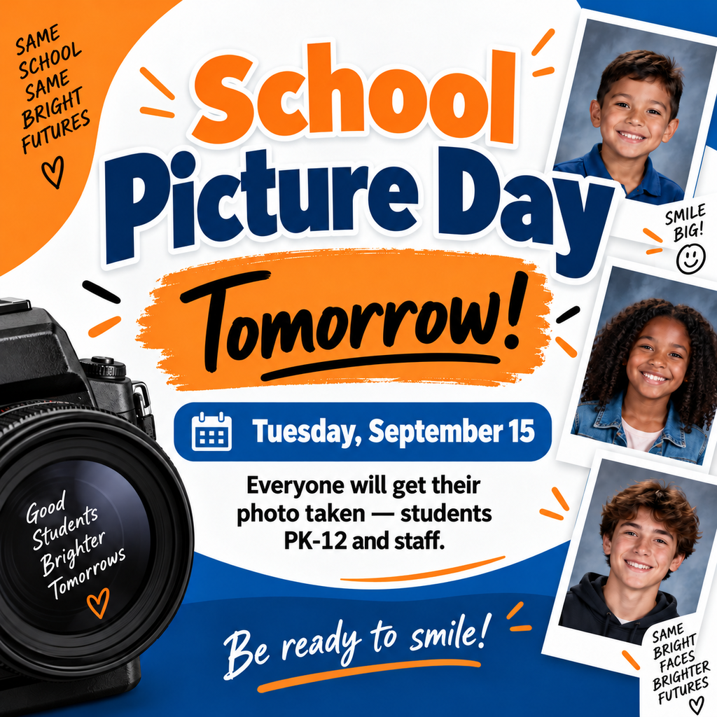 school picture day flyer