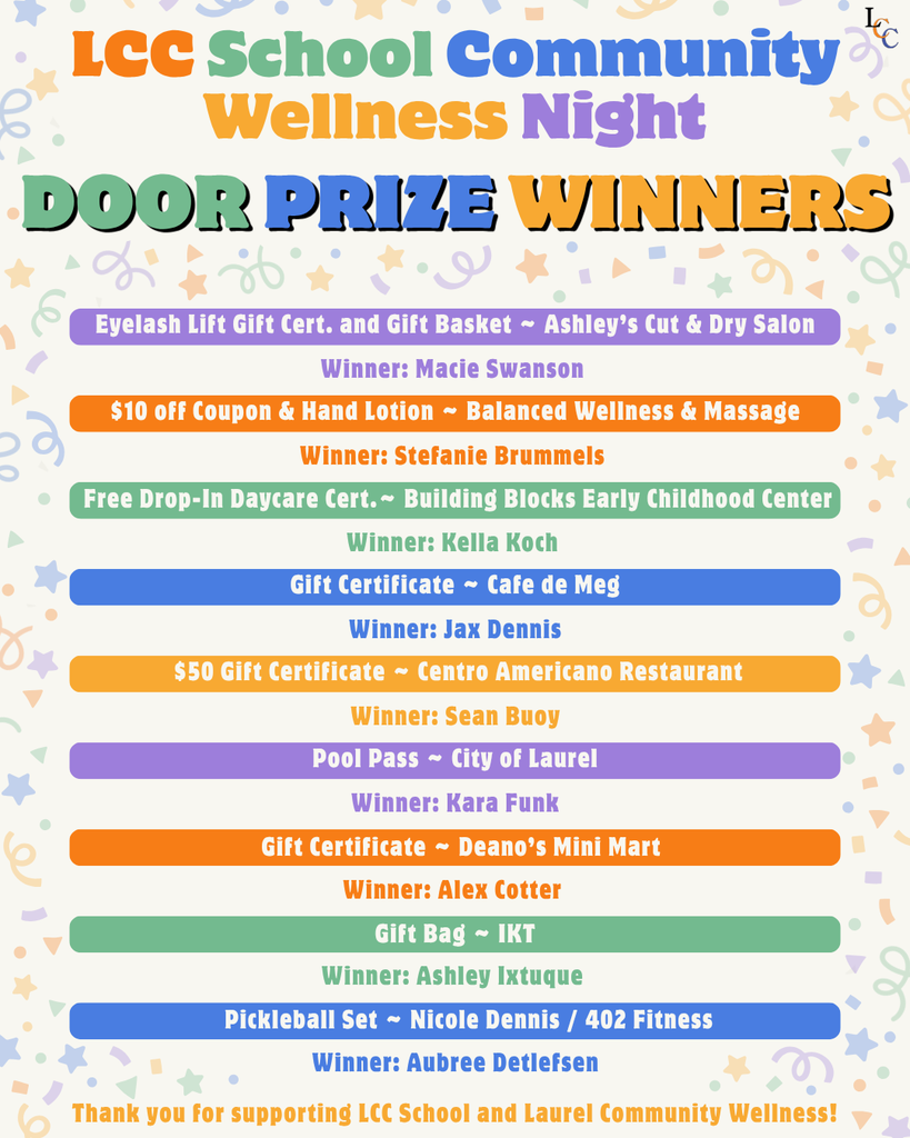 door prize winners 2