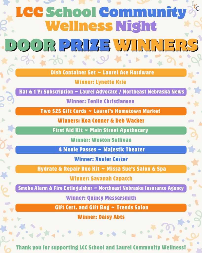 door prize winners 1