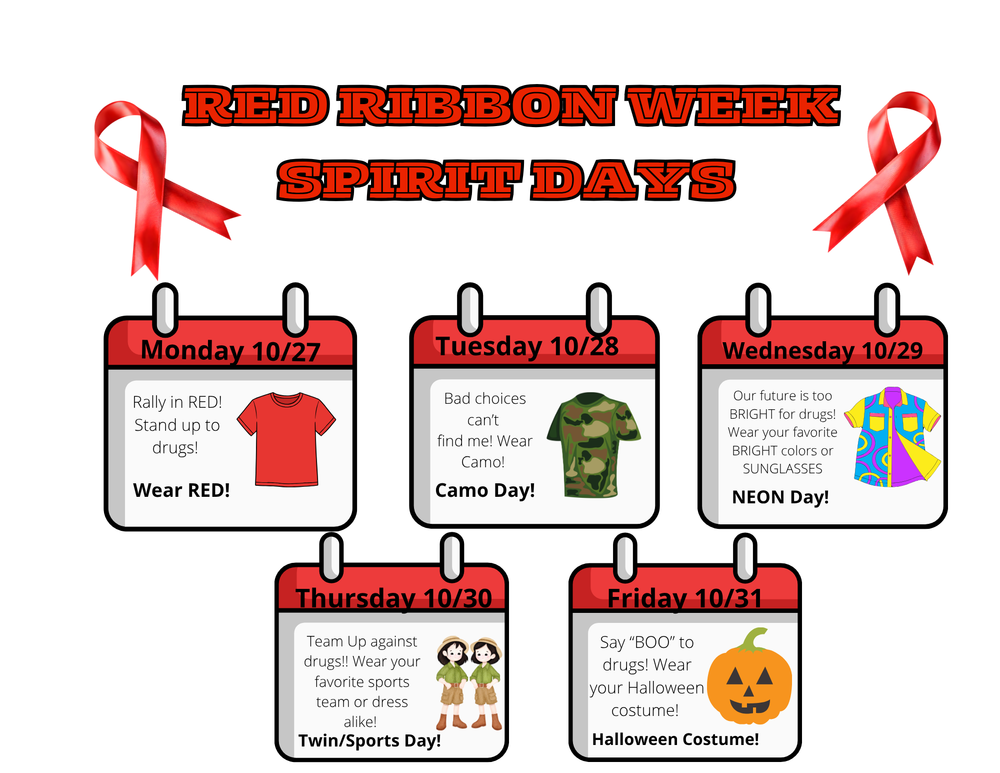 Red Ribbon Week!