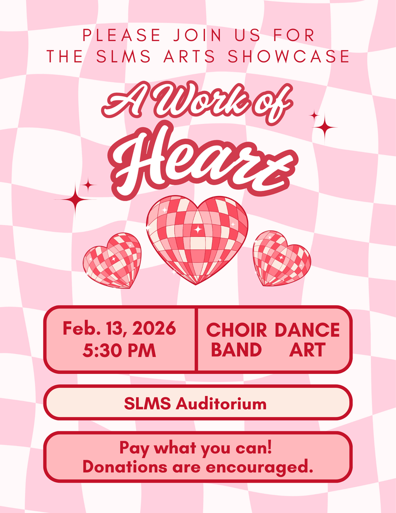 red and white hearts on a pink and white checkered background