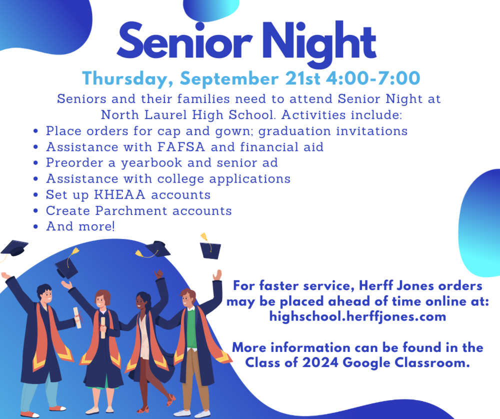 Senior Night North Laurel High School