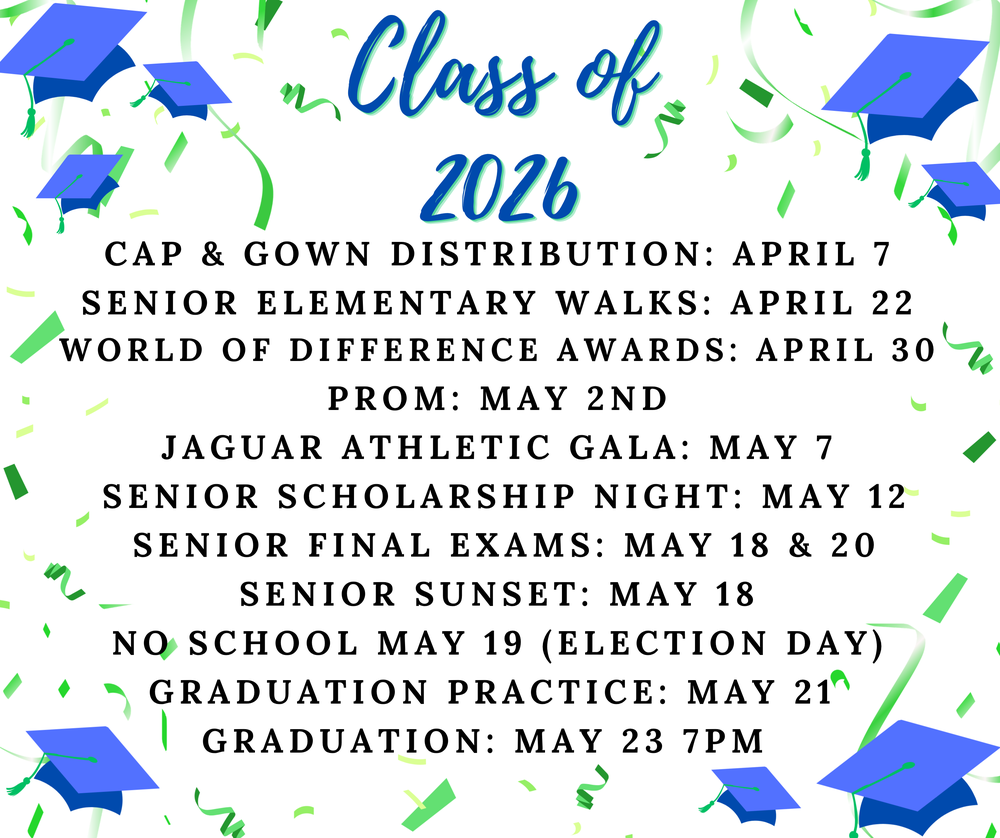 important dates for seniors