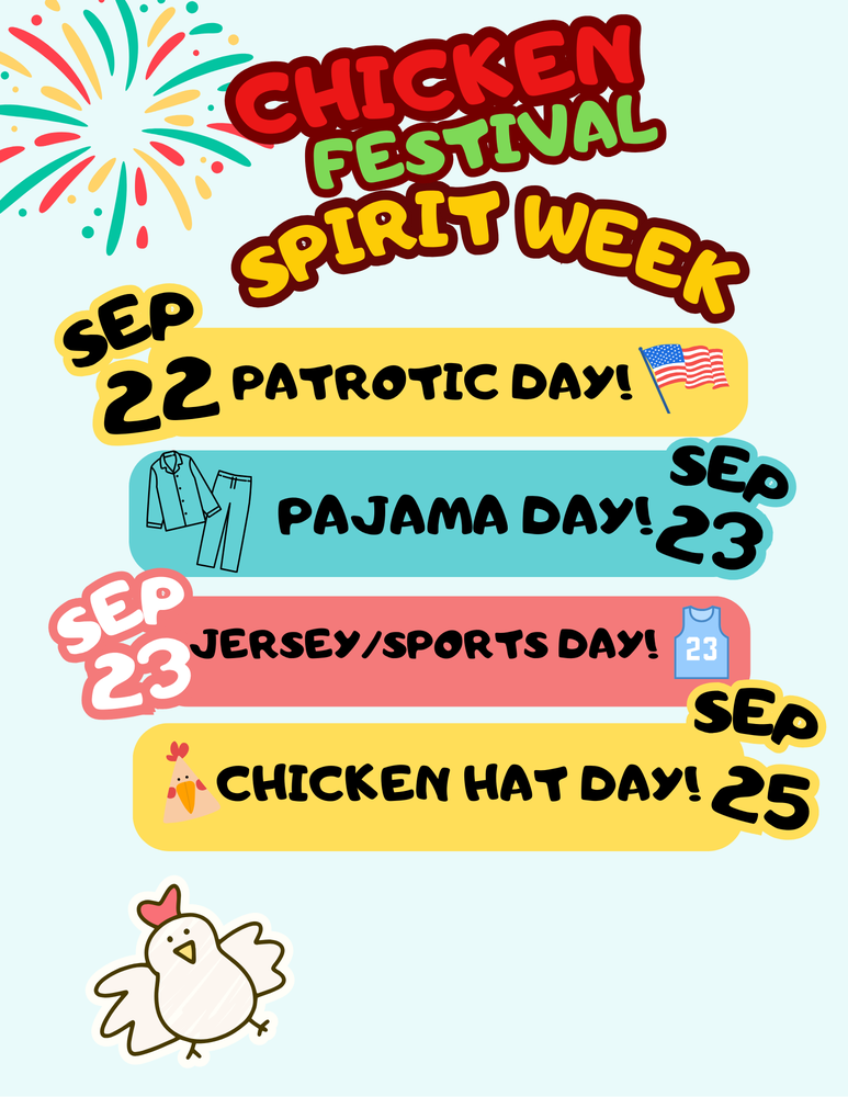 Chicken Festival Spirit Week