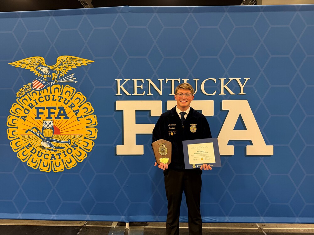NLHS Austin Van with plaques