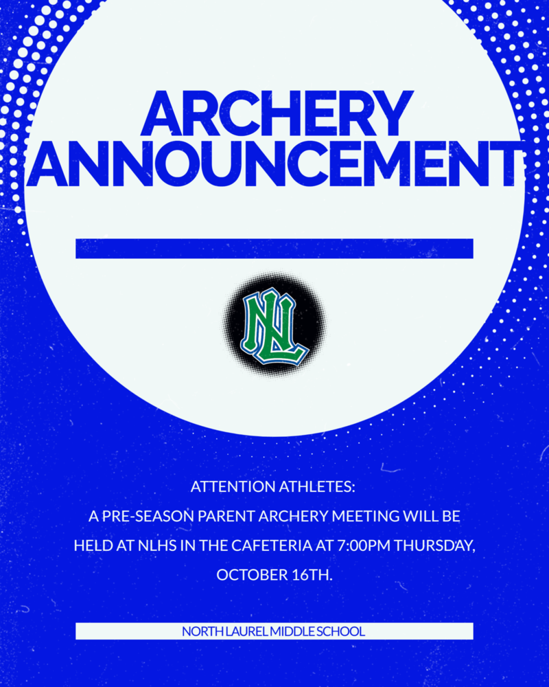 Archery Announcement