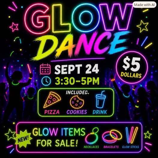 Glow Dance Sept. 24th