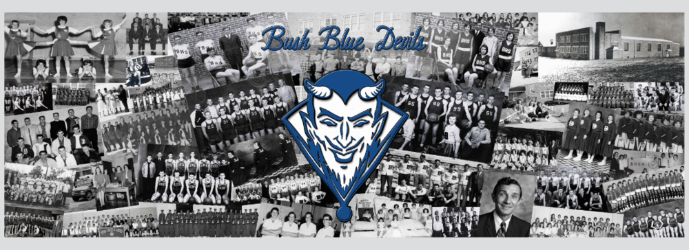 Collage mural that installed at Old Bush Gymnasium