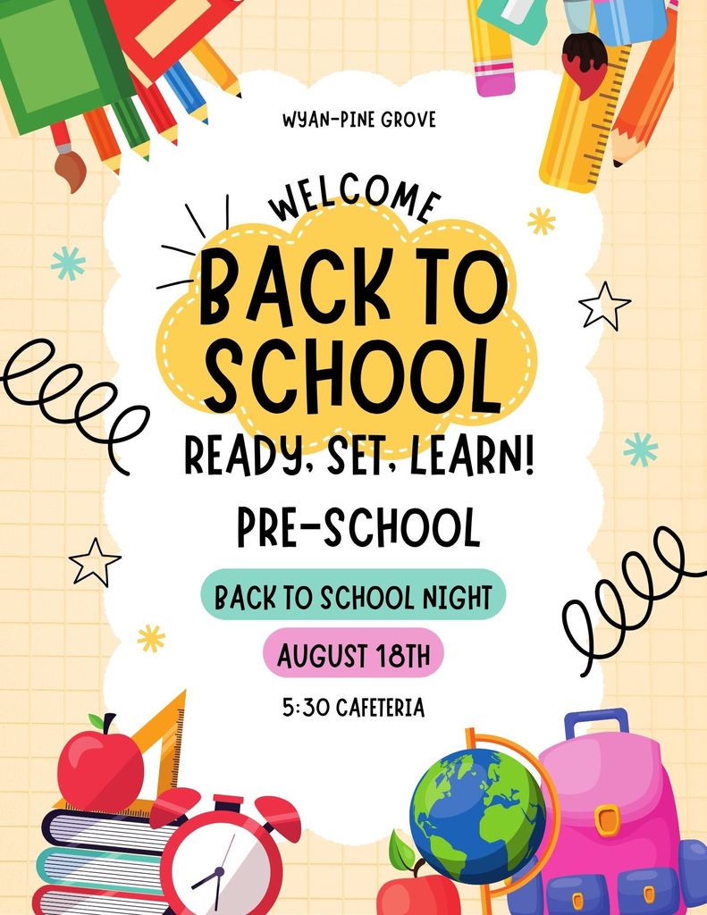 Pre-School Back to School Night