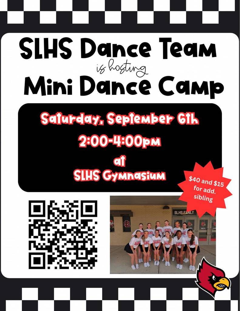 SLHS Dance Team is hosting Mini Dance Camp