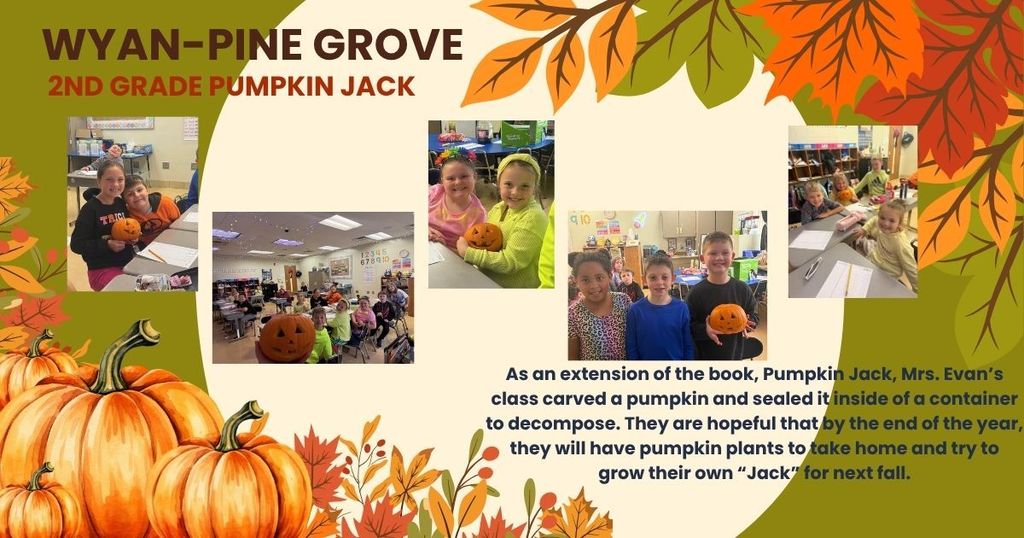 Wyan-Pine Grove 2nd Grade Pumpkin Jack