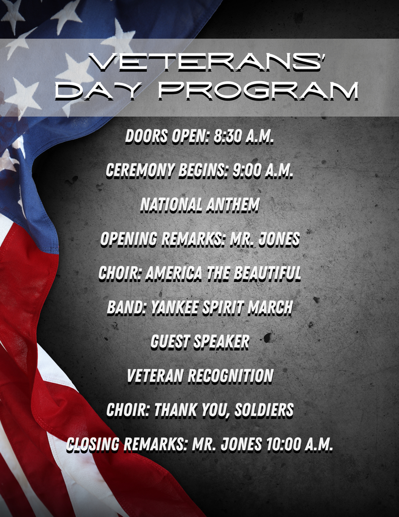 Veterans Program Agenda