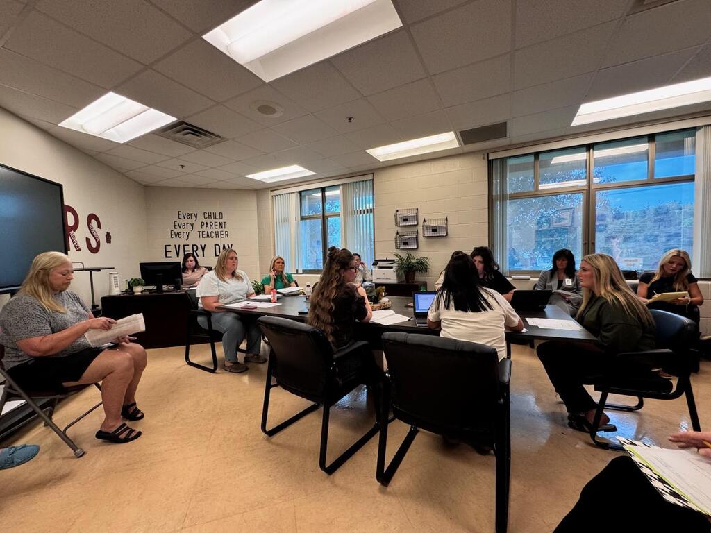 PLC session at London Elementary