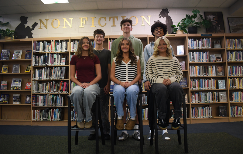 Sophomore Homecoming Court
