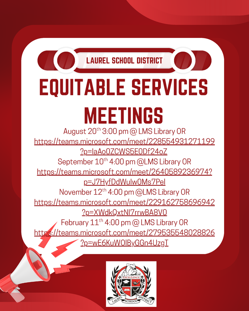 Equitable Services Meetings