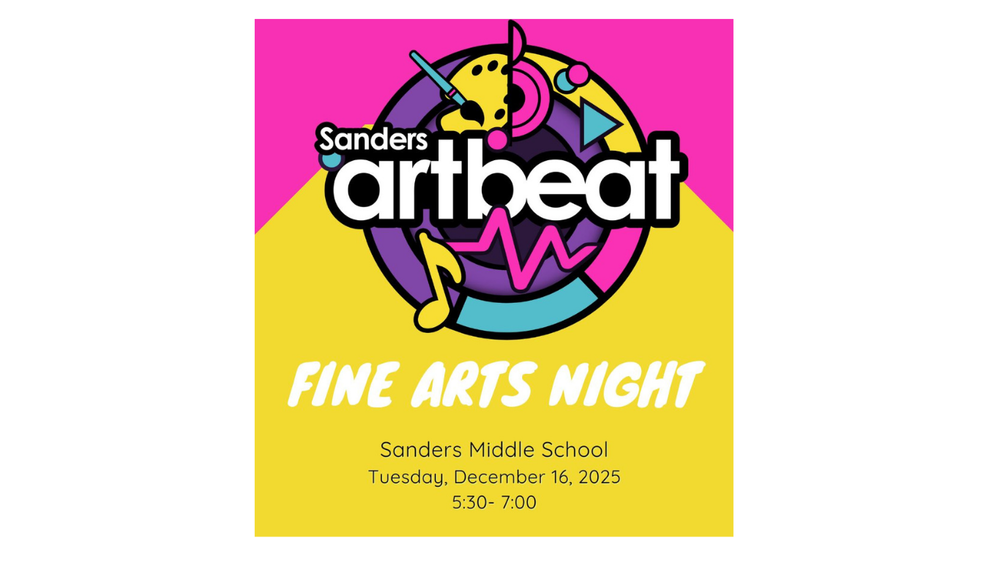 Sanders Artbeat color graphic