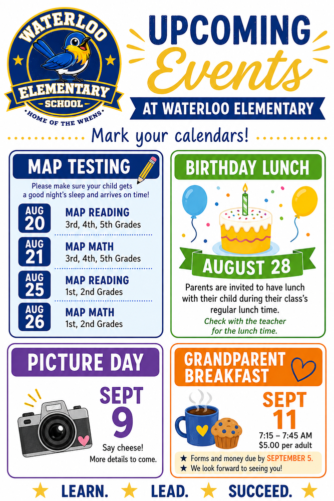 August-Sept Events