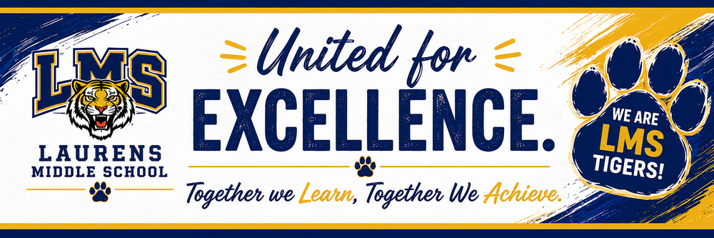 United for Excellence Banner
