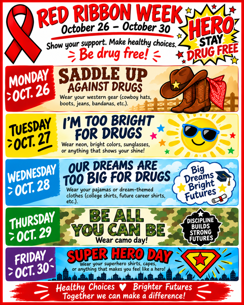 Red Ribbon Week 2026