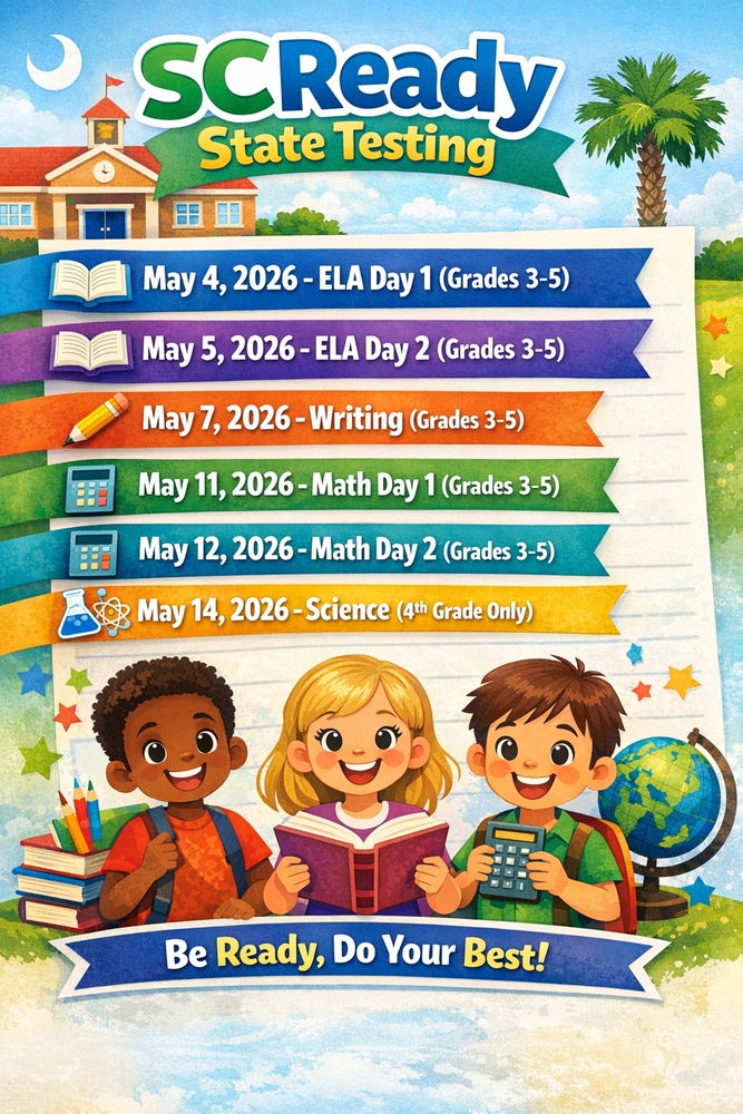 SC Ready Testing Dates
