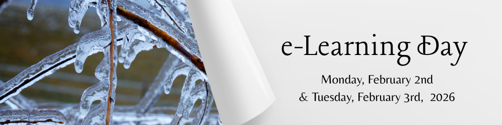 E-Learning Day due to Weather