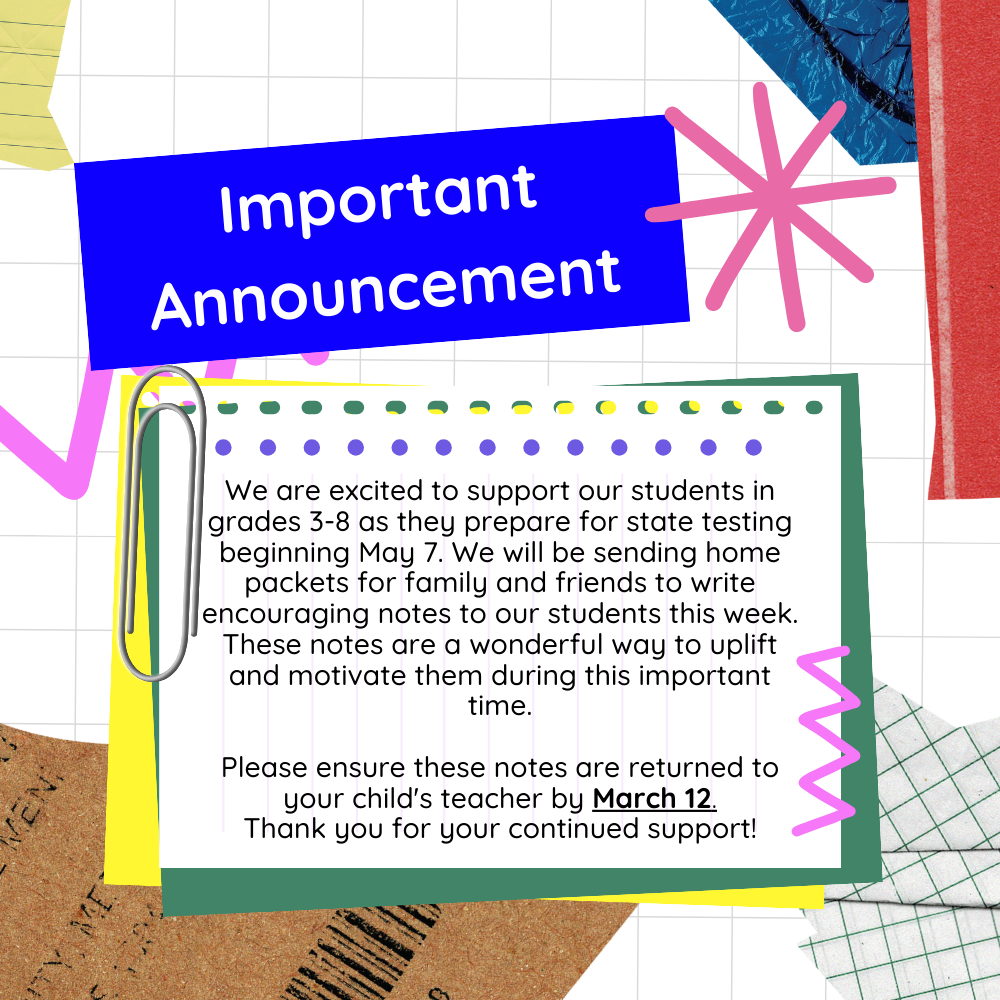 Notes of Encouragement