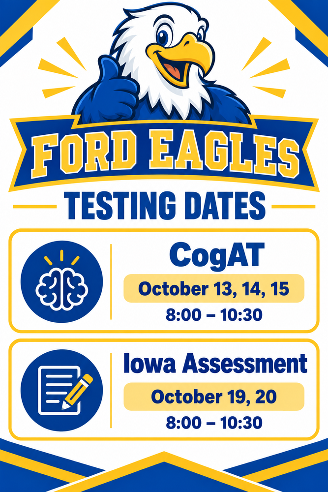 Upcoming Testing Dates